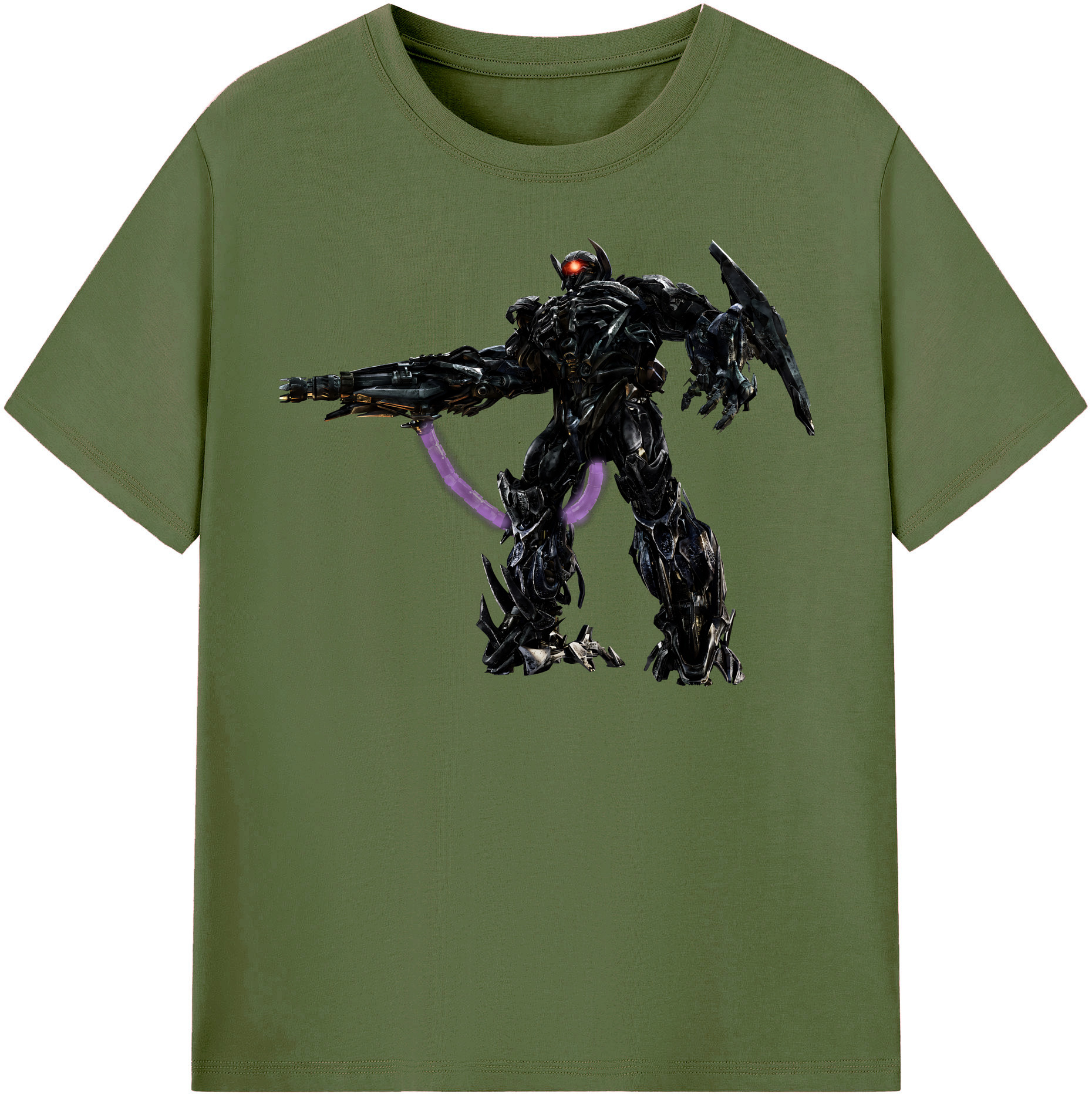 （画像用） Transformers トランスフォーマー 綿100％半袖Tシャツ（フロントプリント）